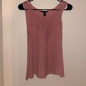 Forever 21 Pink Tank Top Size S